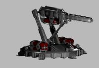 Flamethrower turret