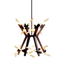 Astral Agnes chandelier 24 lights bronze von Roll Hill
