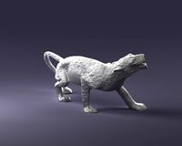 cheetah statue 1121
