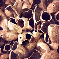 Splinter Old clay dishes