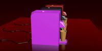 Js Diamond Coffee Maker Red