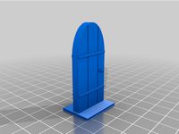 Simple door for 28mm dungeon delving