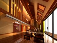 Lobby Space 105 3D Model