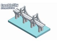GreebleCity: Suspensful Bridge