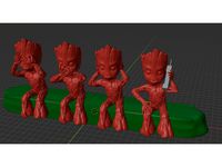 four wise groot cellphone request