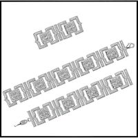 Modern bracelets jewelry jcd | 3D