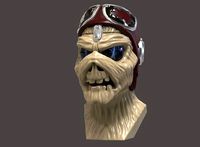 Iron Maidens Eddie Bust  | 3D