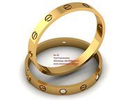 05 Two Cartier Bangle  | 3D