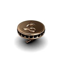 Cufflinks with Capricorn | 3D