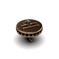 Cufflinks with Libra | 3D
