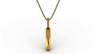 Cricket bat pendant | 3D