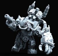 The ImmOrkan Orc Mad Max Warboss | 3D