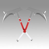 League of Legends Nurse Akali Cosplay Weapon Prop | 3D