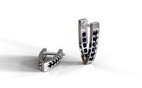 Double side earrings | 3D
