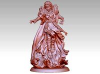 female Undead  witch | 3D