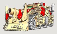6mm and 8mm SpOrk BurstaBlasta Superheavy Tank | 3D