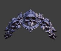 Sindel Diadem Tiara Crown from Mortal Kombat 11 | 3D