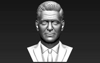George Clooney bust 3D printing ready stl obj formats | 3D