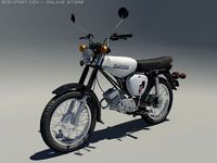 SIMSON S51 3D Model
