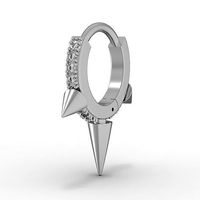 Earring with thorns for piercing - Multiple 3D Models | 3D