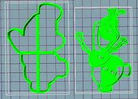 Olaf frozen cookie cutter | 3D