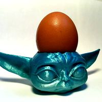 Baby Yoda Head Eggcup | 3D