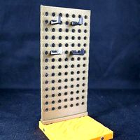 CyberBase System Peg Wall Addon | 3D