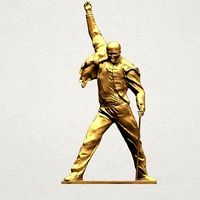 Statue of Freddie Mercury 3D Model | 3D