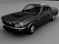 Shelby Ford Mustang 3D Model