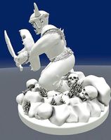 Ogre figurine | 3D