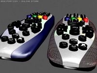 TELEVISION REMOTE 3D Model