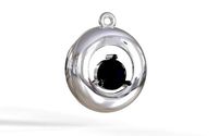 round simple pendant | 3D