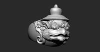 Garuda ring thai art | 3D