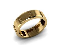 Men Jewerly Ring 018 | 3D