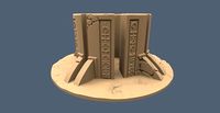 Warhammer Necron Plasma Generator 3D Printed model | 3D