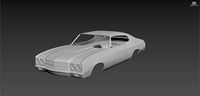 Chevrolet Chevelle SS 1970 Body | 3D