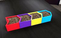 flower-pot pack3 | 3D