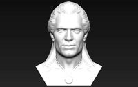 Geralt of Rivia The Witcher Cavill bust 3D printing ready | 3D