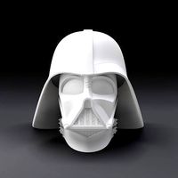 Darth Vader Helmet 3D Printer Ready | 3D