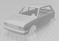 Yugo 55 Printable Body Car | 3D