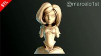 Supergirl Bust | 3D