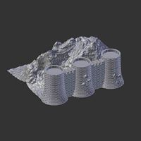Cyprus Castle 3d Print ready model | 3D
