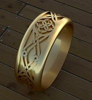 wedding ring 841 | 3D