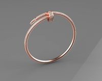 Cartier Nail Bracelet  | 3D