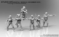 Old Mandarin Warriors | 3D