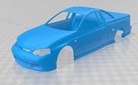 BA UTE Printable Body Car | 3D