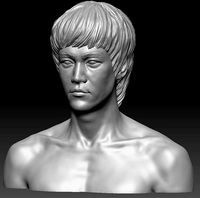 Bruce Lee bust | 3D