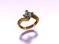 solitaire T 418 | 3D