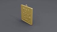 rgd fu dao pendant 2 | 3D