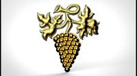 Grape uva relief | 3D
